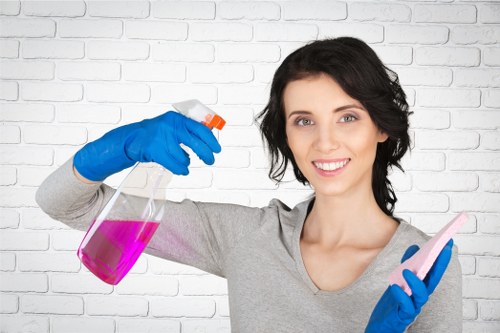 Spot treating stains on upholstered furniture