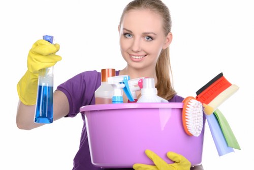 Deep cleaning fabric sofa upholstery with care